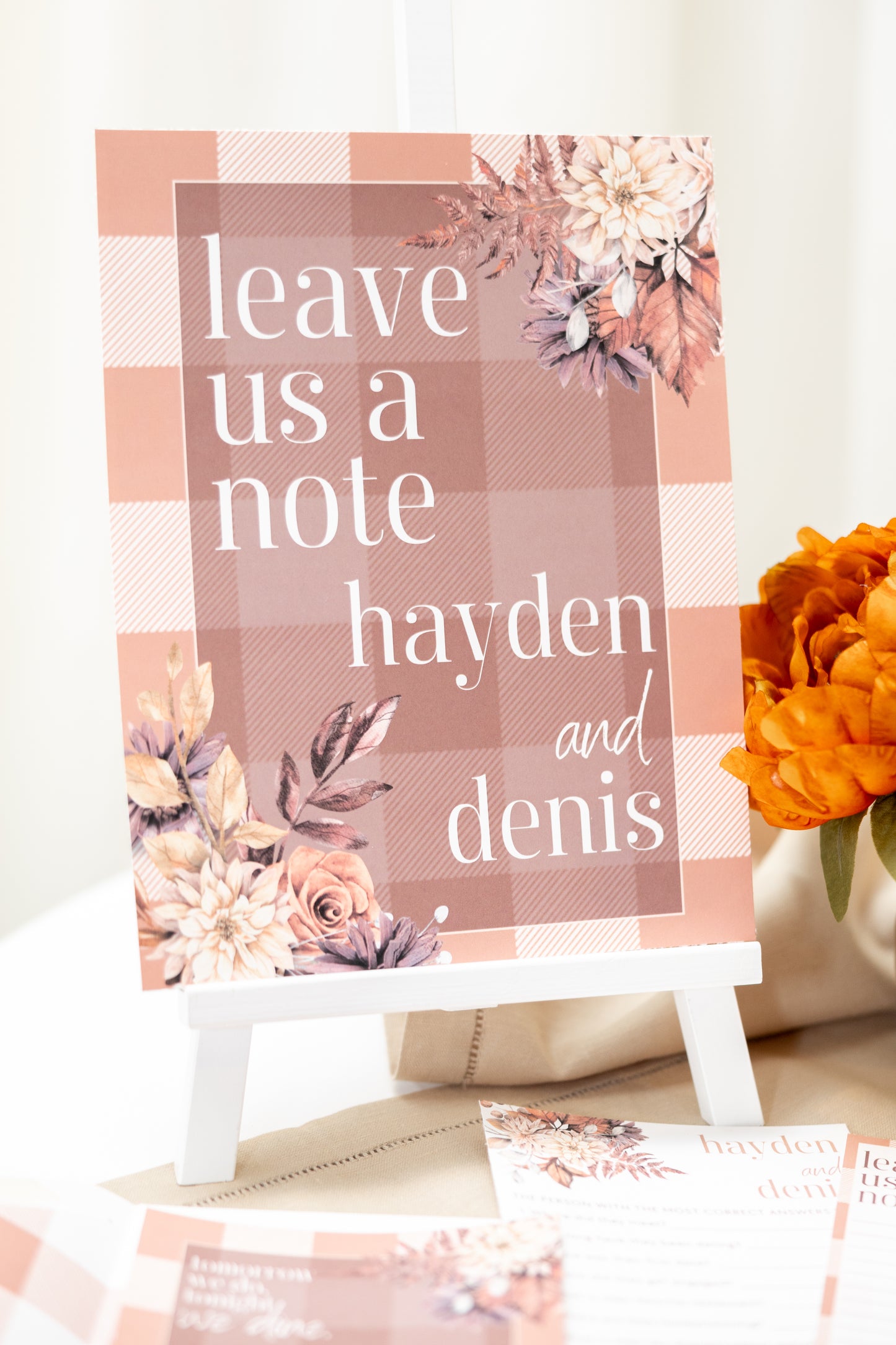 'Golden Hour Gathering' Rehearsal Dinner Collection