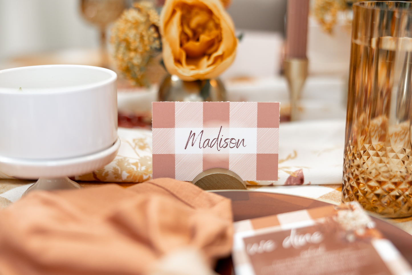 'Golden Hour Gathering' Rehearsal Dinner Collection