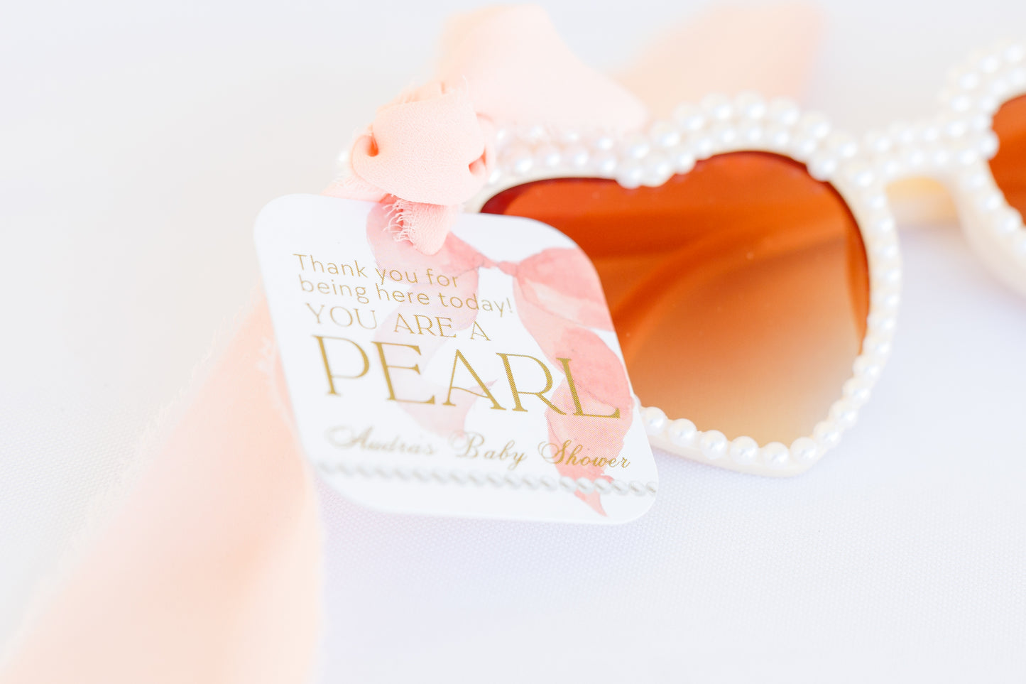 'Bows, Pearls, and a Sweet Baby Girl' Baby Shower Collection