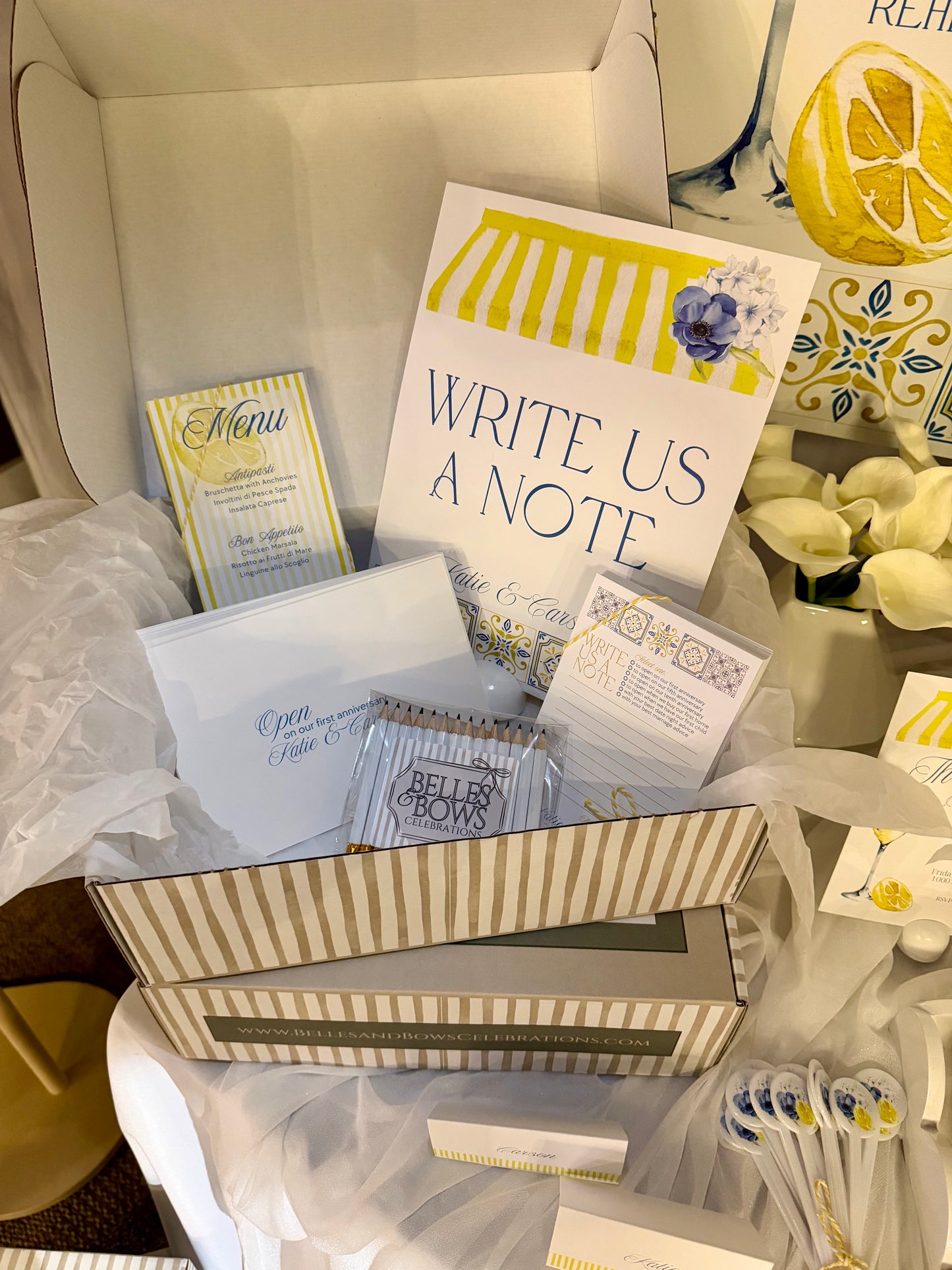 'That's Amore' Rehearsal Dinner Collection
