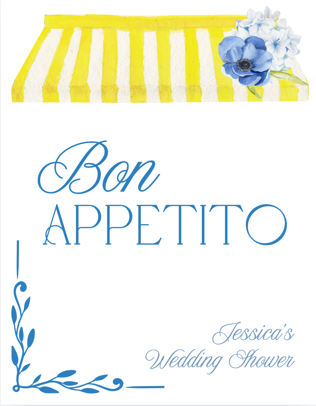 'That's Amore' Wedding Shower Collection