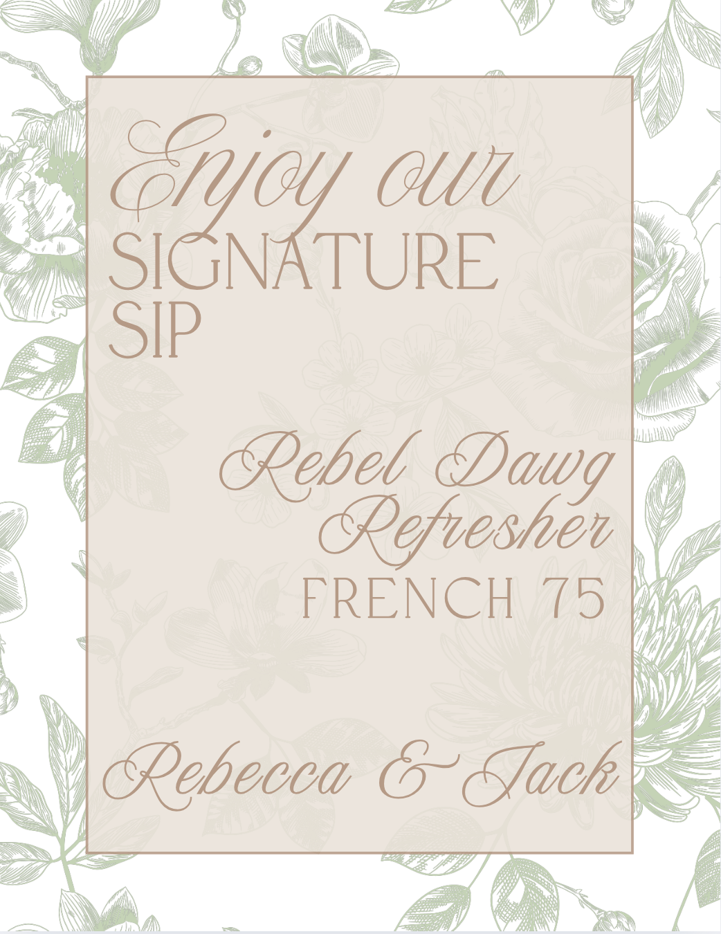 'Southern Chic' Rehearsal Dinner Collection