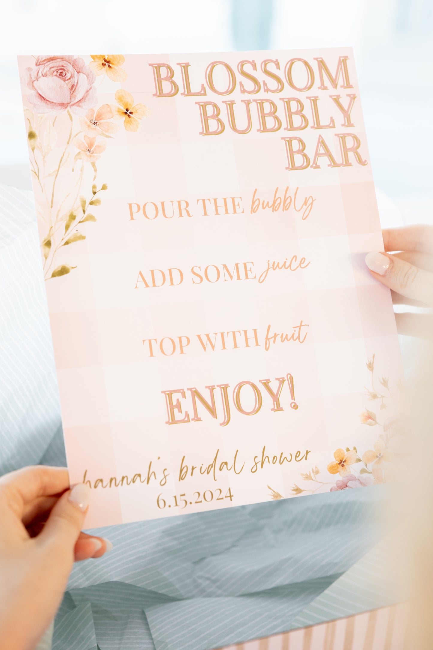 'Love is in Bloom' Wedding Shower Collection
