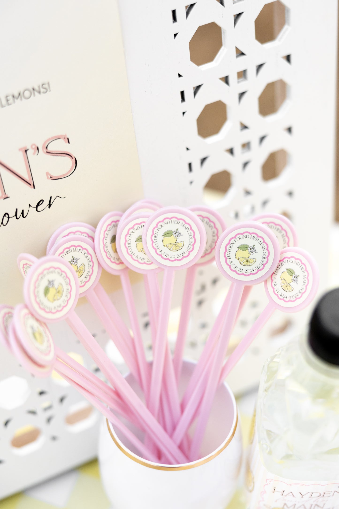 'Found Her Main Squeeze' Wedding Shower Collection