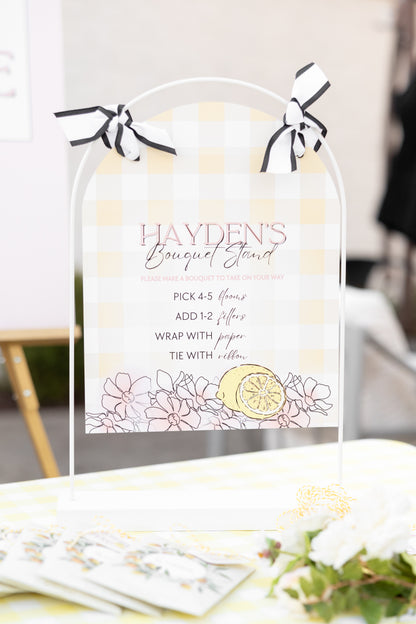 'Found Her Main Squeeze' Wedding Shower Collection