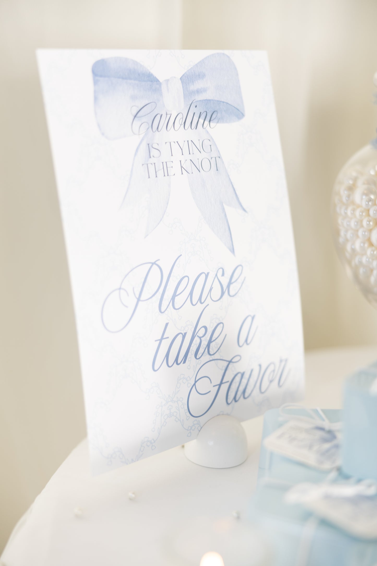 'Tying the Knot' Wedding Shower Collection