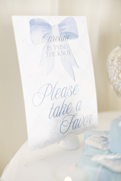 'Tying the Knot' Wedding Shower Collection