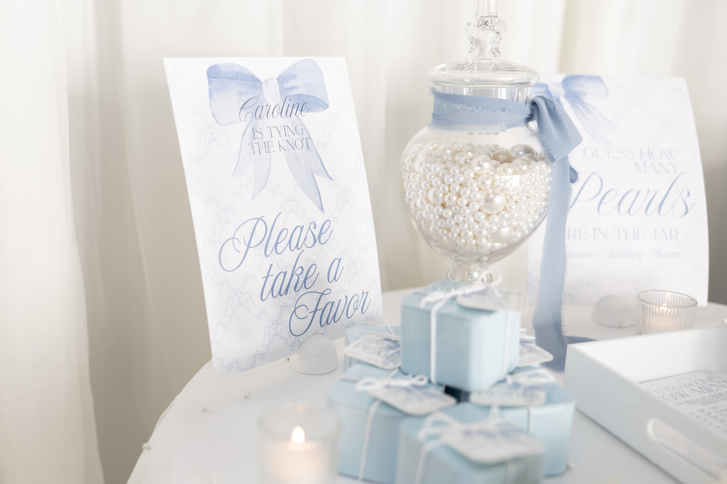 'Tying the Knot' Wedding Shower Collection