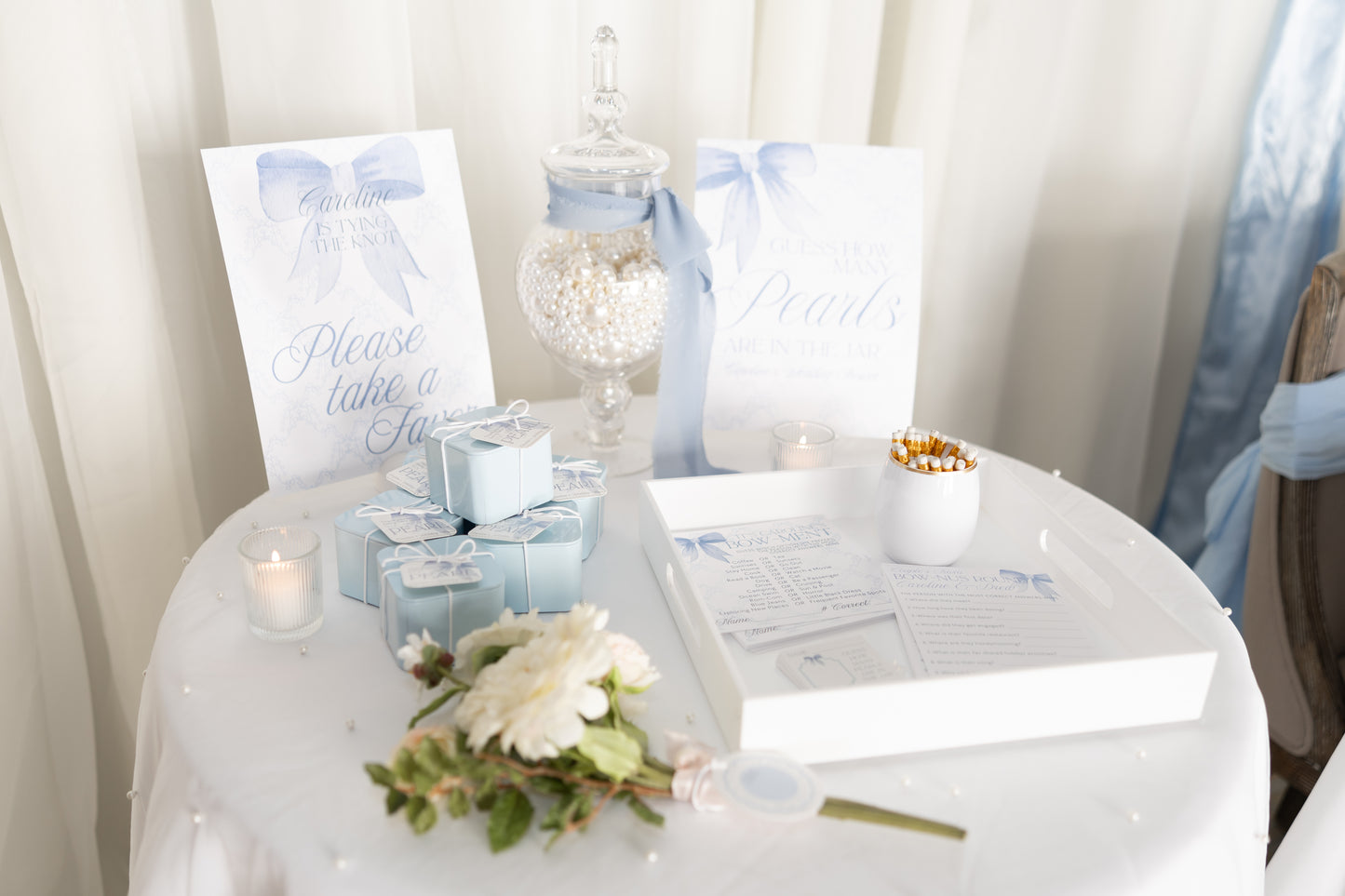 'Tying the Knot' Wedding Shower Collection