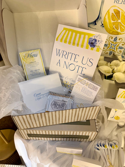 'That's Amore' Rehearsal Dinner Collection