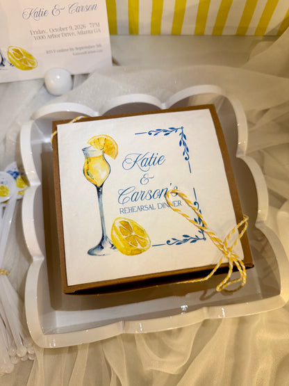 'That's Amore' Rehearsal Dinner Collection