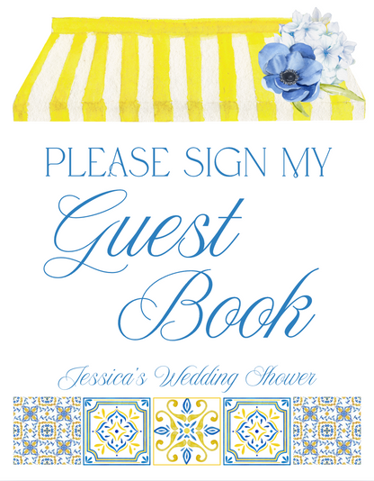 'That's Amore' Wedding Shower Collection
