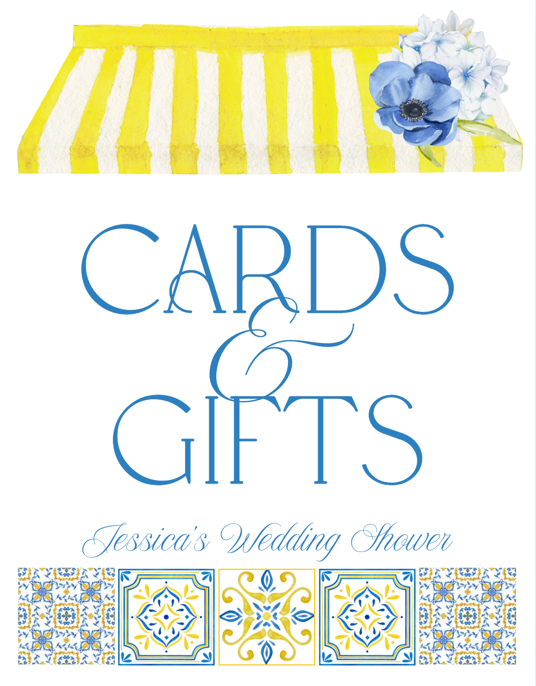 'That's Amore' Wedding Shower Collection