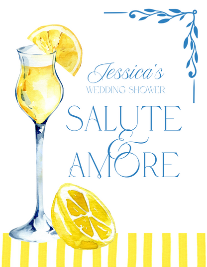 'That's Amore' Wedding Shower Collection