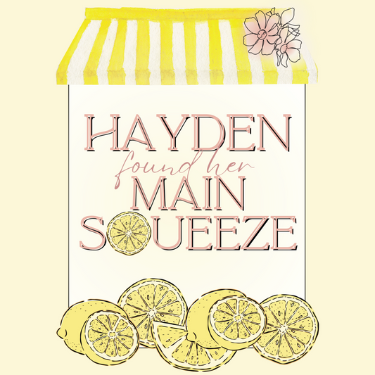 'Found Her Main Squeeze' Wedding Shower Collection