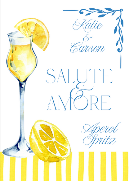 'That's Amore' Rehearsal Dinner Collection