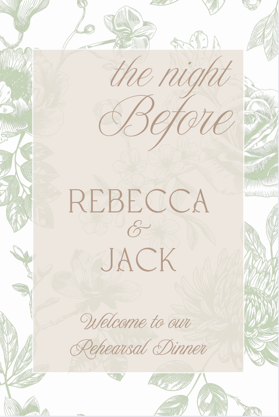 'Southern Chic' Rehearsal Dinner Collection