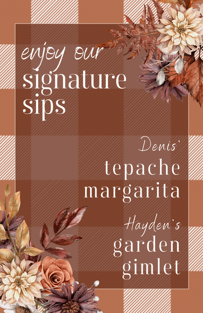 'Golden Hour Gathering' Rehearsal Dinner Collection