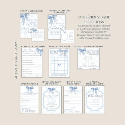 'Tying the Knot' Wedding Shower Collection