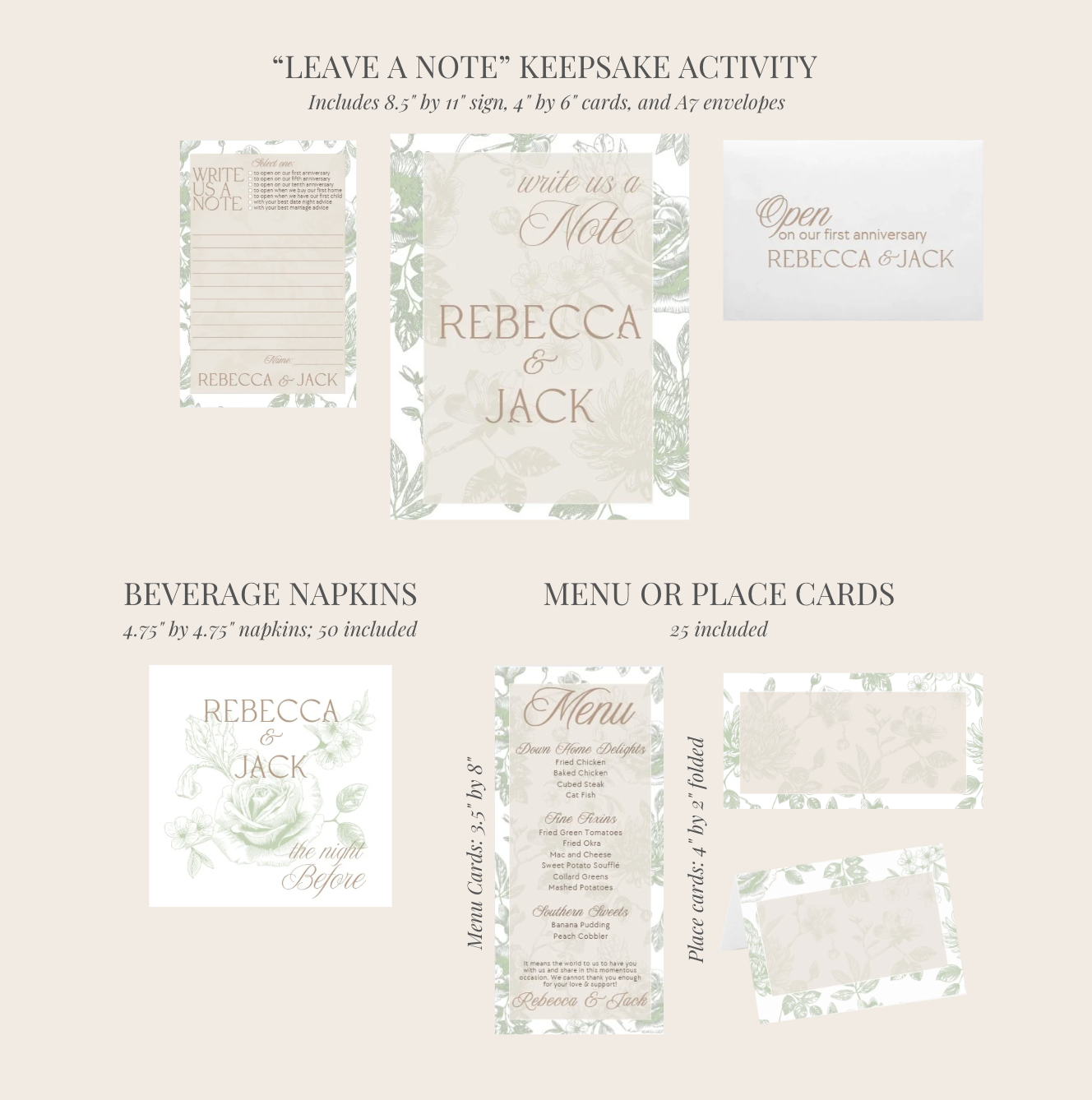 'Southern Chic' Rehearsal Dinner Collection