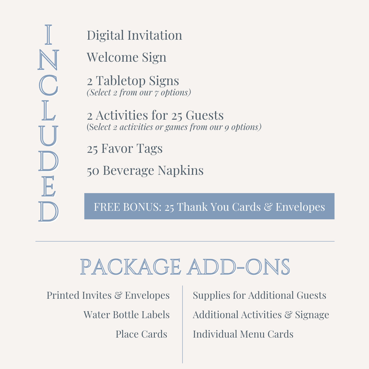 'Tides of Love' Wedding Shower Collection